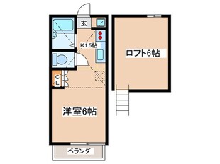 ホワイトハイムＬの物件間取画像